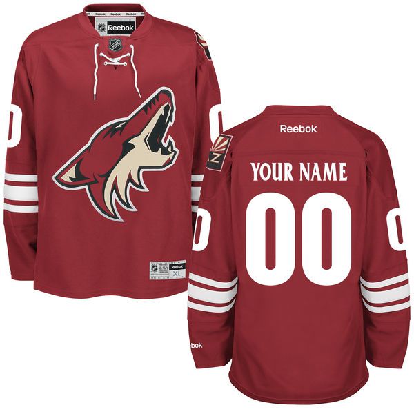 Reebok Arizona Coyotes NHL Mens Premier Home NHL Jersey - Maroon->arizona coyotes->NHL Jersey